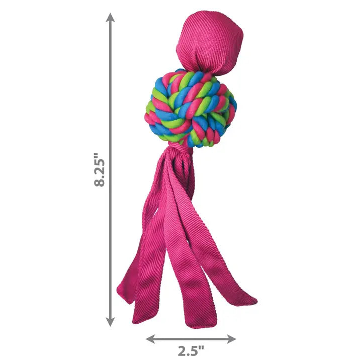Kong Wubba Weave Dog Toy Small
