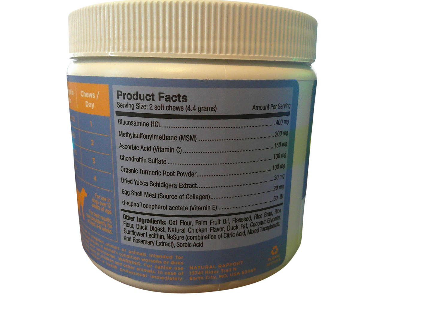 Hip & Joint Soft Chews Natural Rapport