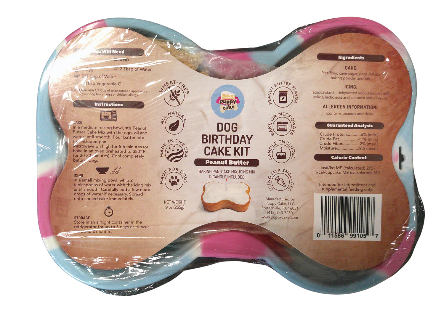 Puppy Cake Dog Birthday Cake Kit