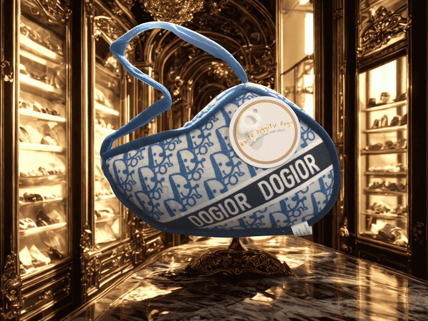 Boutique Dogior Saddle Bag - Navy