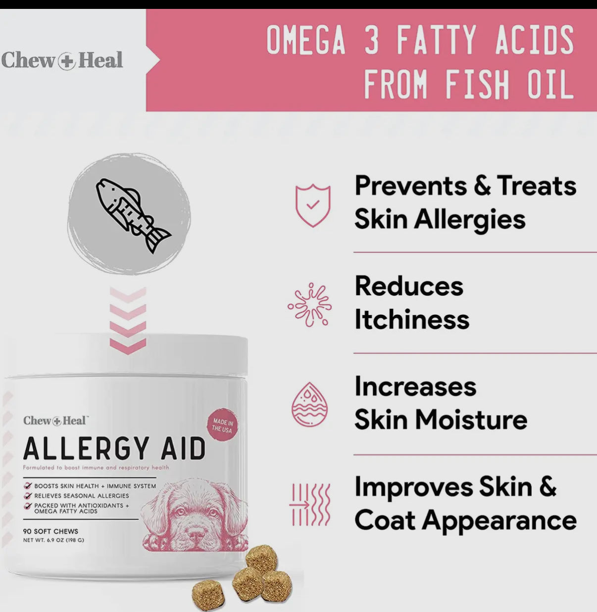 Allergy Chews with Antioxidants