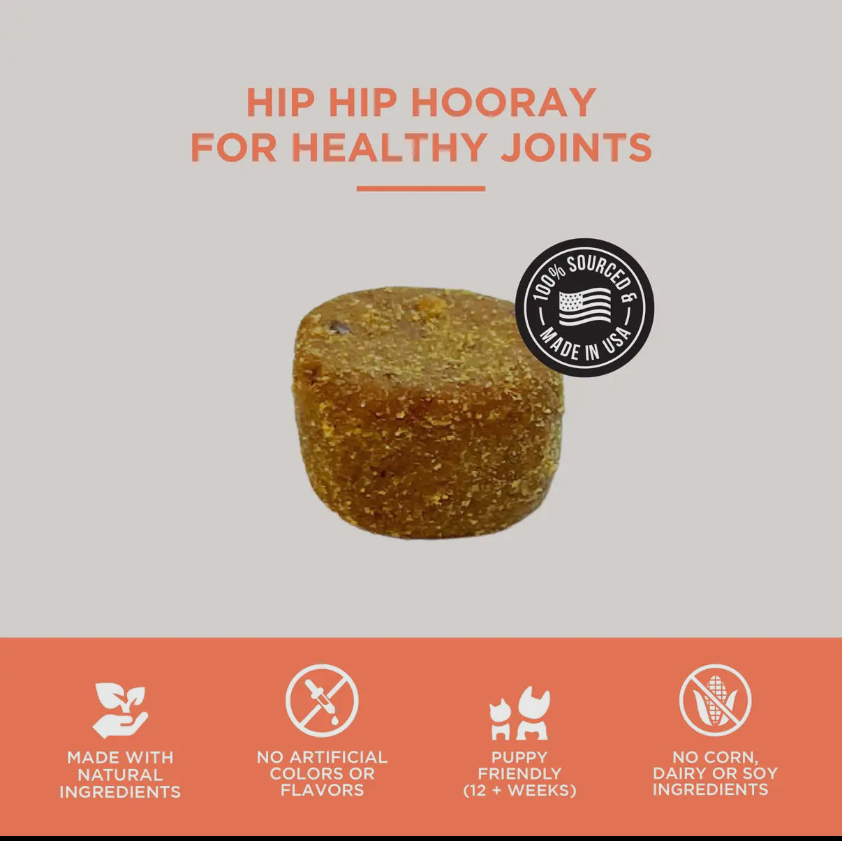 Hip & Joint Soft Chews With Hemp