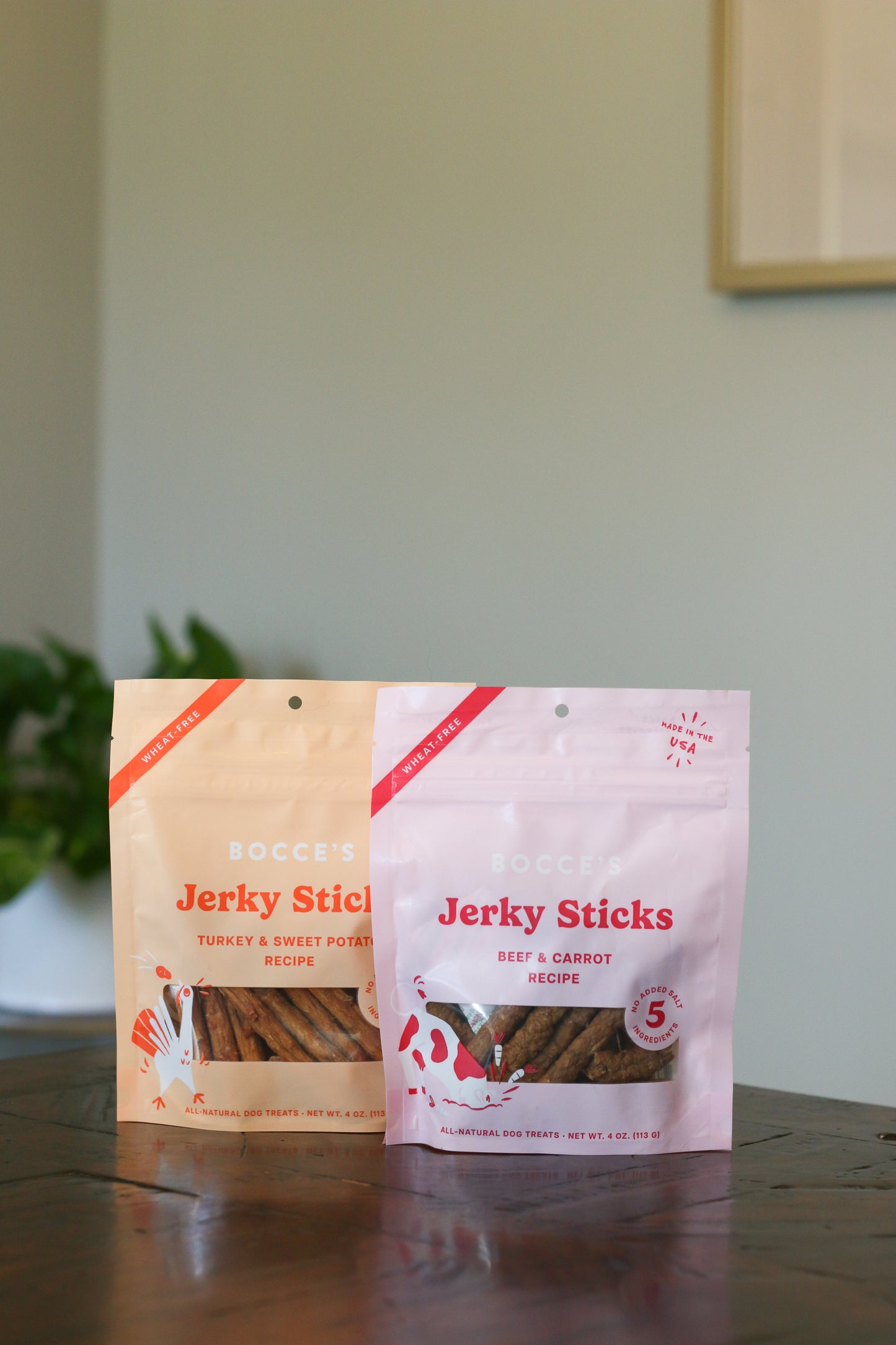 Bocce's Wheat Free Treats & Jerky Sticks For Dogs (Multiple Flavors)