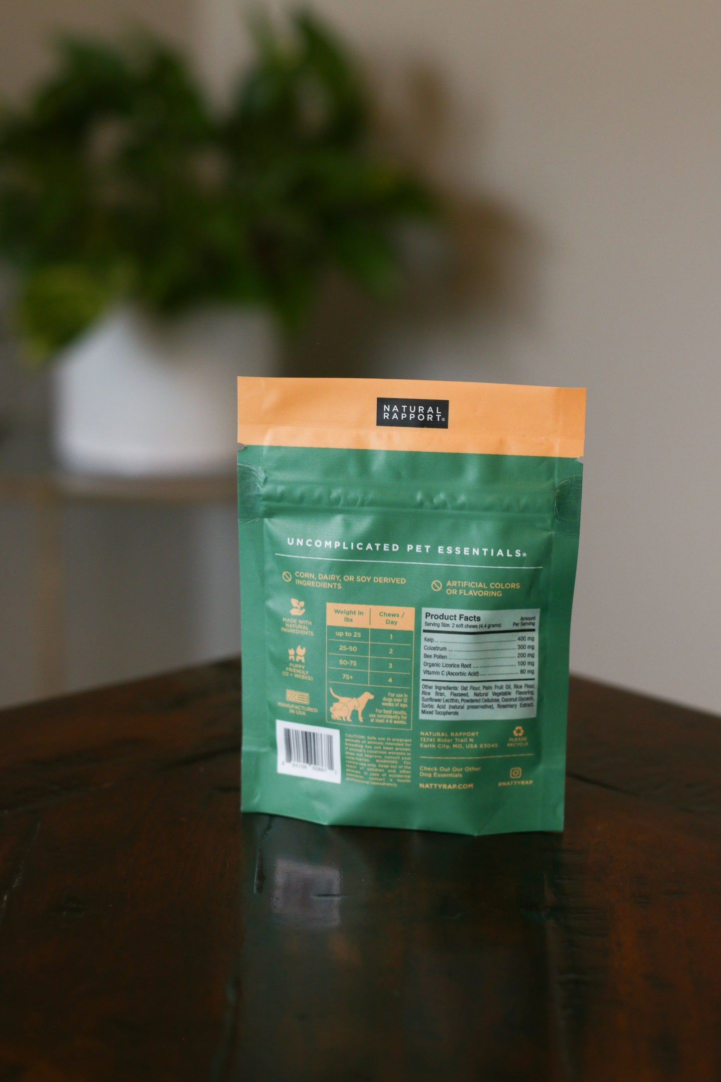 Allergy Soft Chews Supplement Natural Rapport
