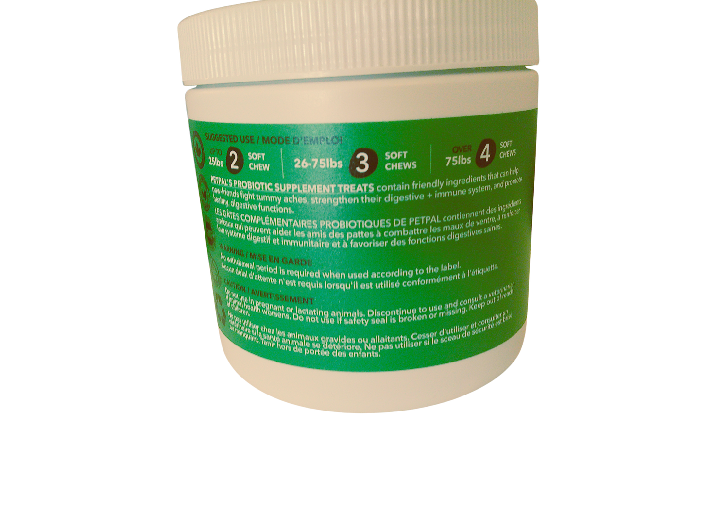Probiotic 4 Billion Soft Chew Treats For Dogs-Pet Supplement