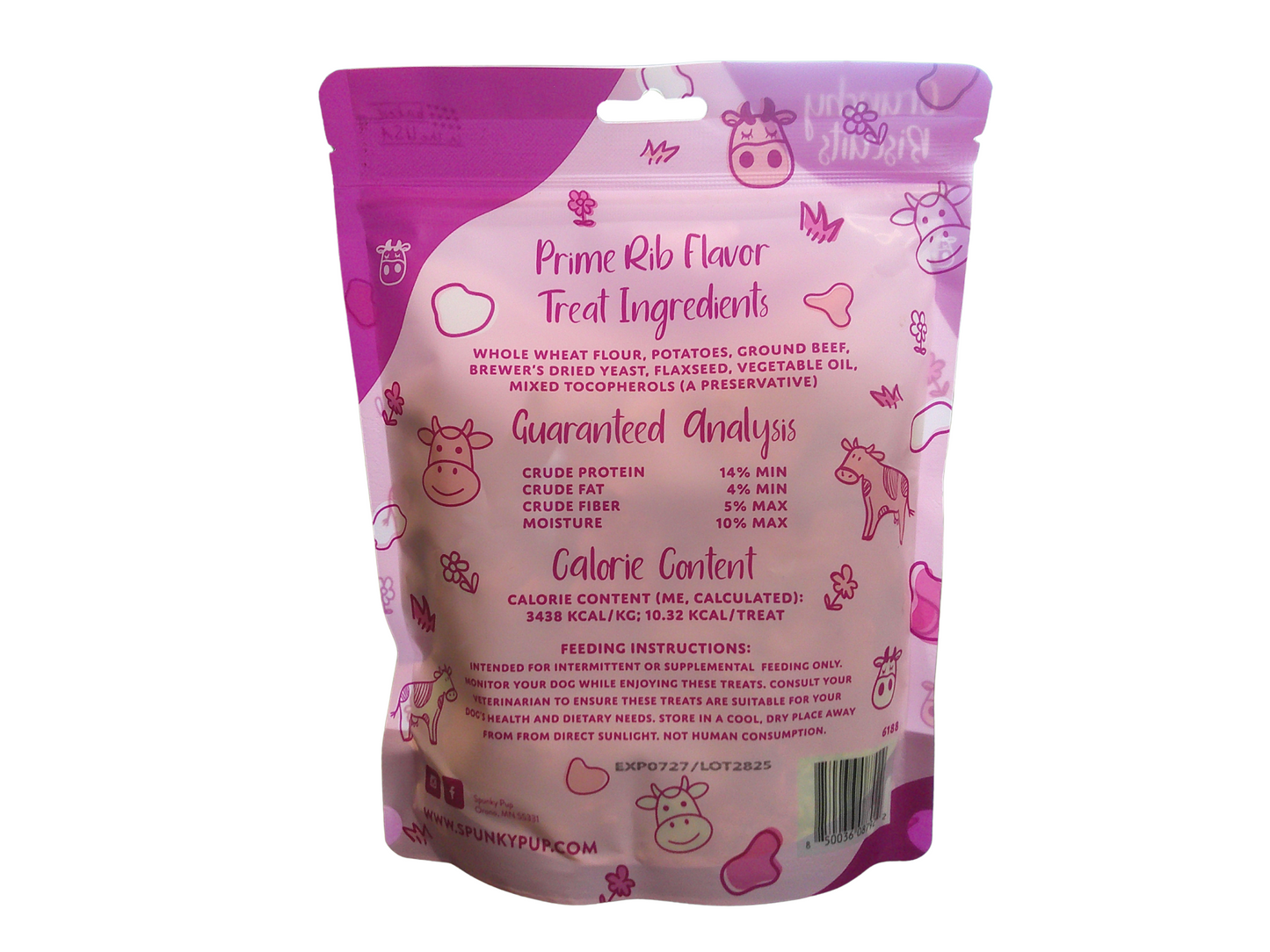 Spunky pup All Natural Dog Treats 3 Flavors!