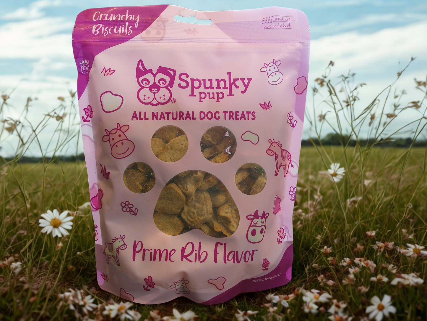 Spunky pup All Natural Dog Treats 3 Flavors!