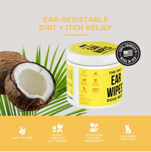Natural Rapport Ear Wipes