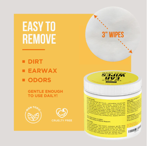 Natural Rapport Ear Wipes