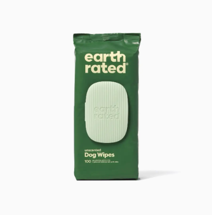 Earth Rated Grooming Wipes 100ct