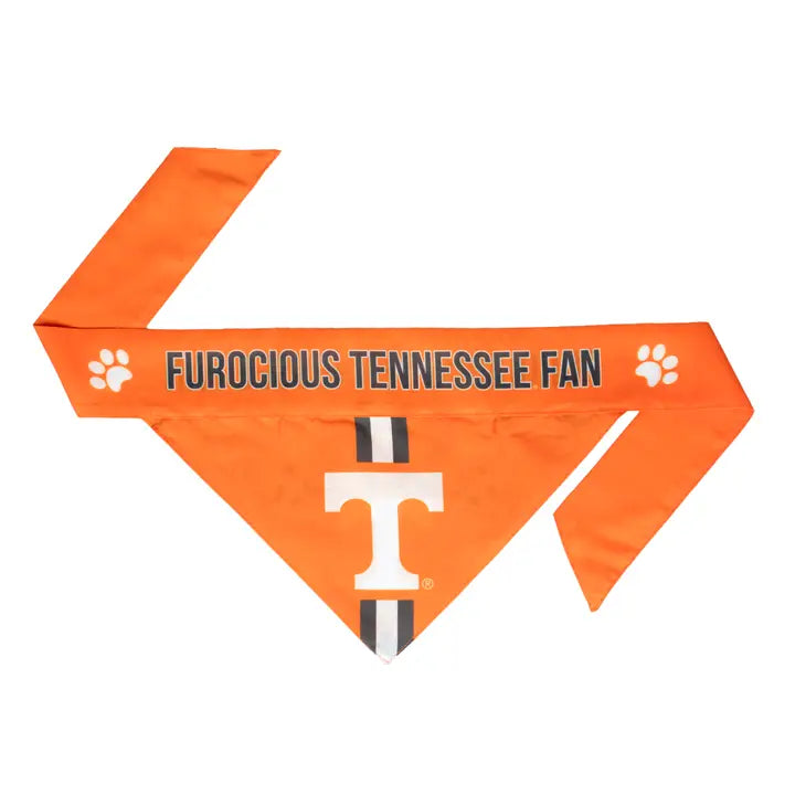 NCAA Tennessee Volunteers Reversible Pet Bandana
