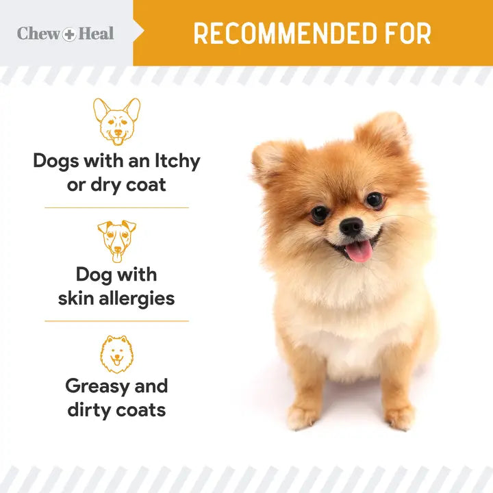 Norwegian Salmon Oil Skin & Coat Supplement For Dogs & Cats