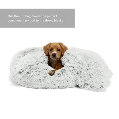 Best Friends By Sheri Blanket Shag Frost 30x40