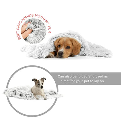 Best Friends By Sheri Blanket Shag Frost 30x40