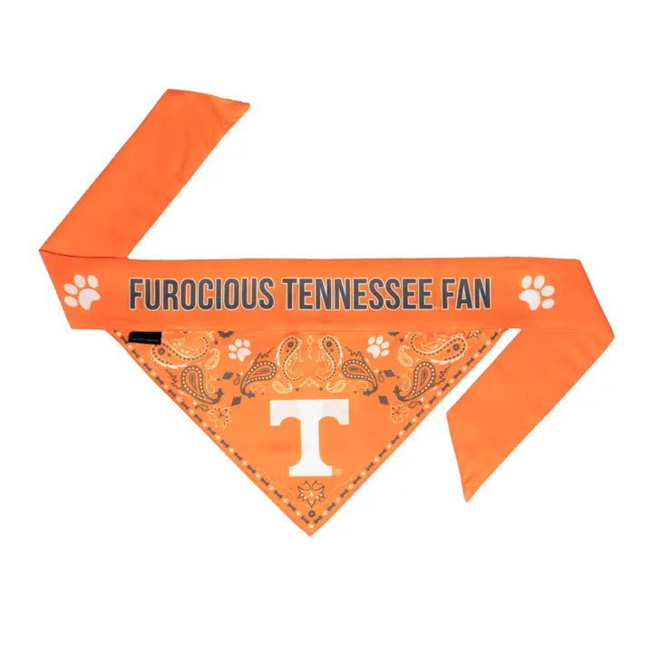 NCAA Tennessee Volunteers Reversible Pet Bandana