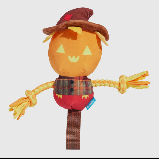 Bark Jack-Crow-Lantern Plush Dog Toy