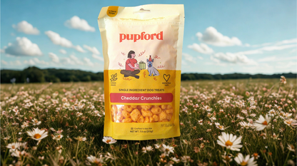 Pupford Cheddar Cheese Treats For Dogs 7.5oz