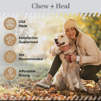 Anxiety + Stress Peanut Butter Treats Chew+Heal