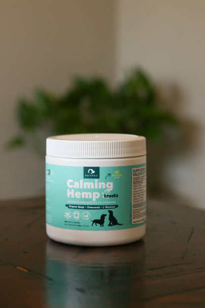 Calming Hemp Treats - Soft Chews For Dogs - Pet Supplement