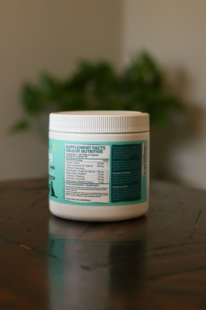 Calming Hemp Treats - Soft Chews For Dogs - Pet Supplement