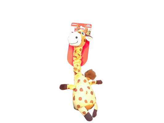 Kong Shakers Stuffed Giraffe Plush Squeaker Toy Medium