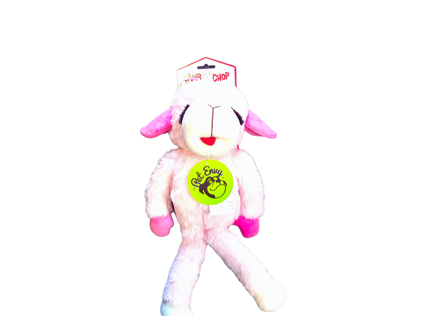 Lamb Chop Squeaker Stuffed Dog Toy 14"