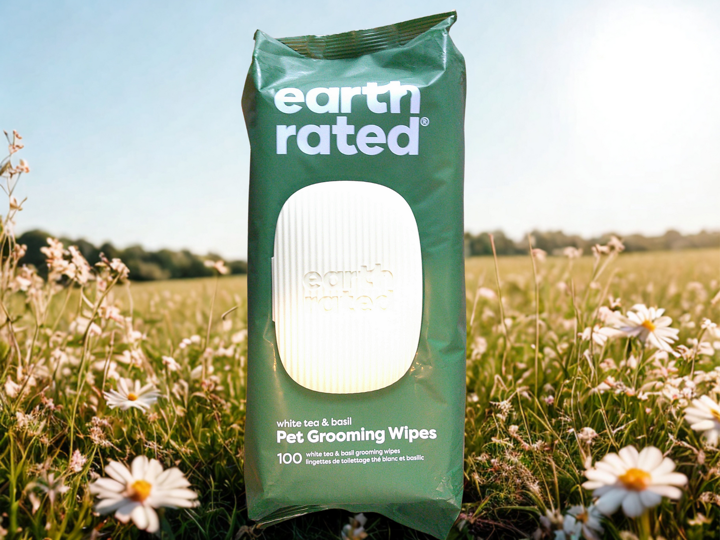 Earth Rated Grooming Wipes 100ct