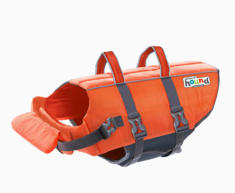 Outward Hound Granby Splash Dog Life Jacket - Orange