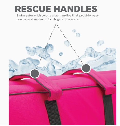 Outward Hound Granby Splash Life Jacket Pink