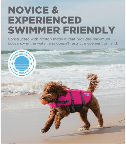 Outward Hound Granby Splash Life Jacket Pink
