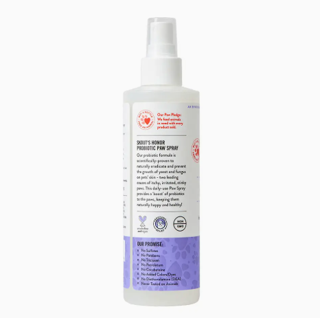 Skout's Honor Probiotic Paw Spray 8 oz