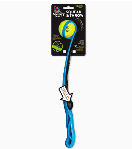 Squeak and Throw Ball Launcher