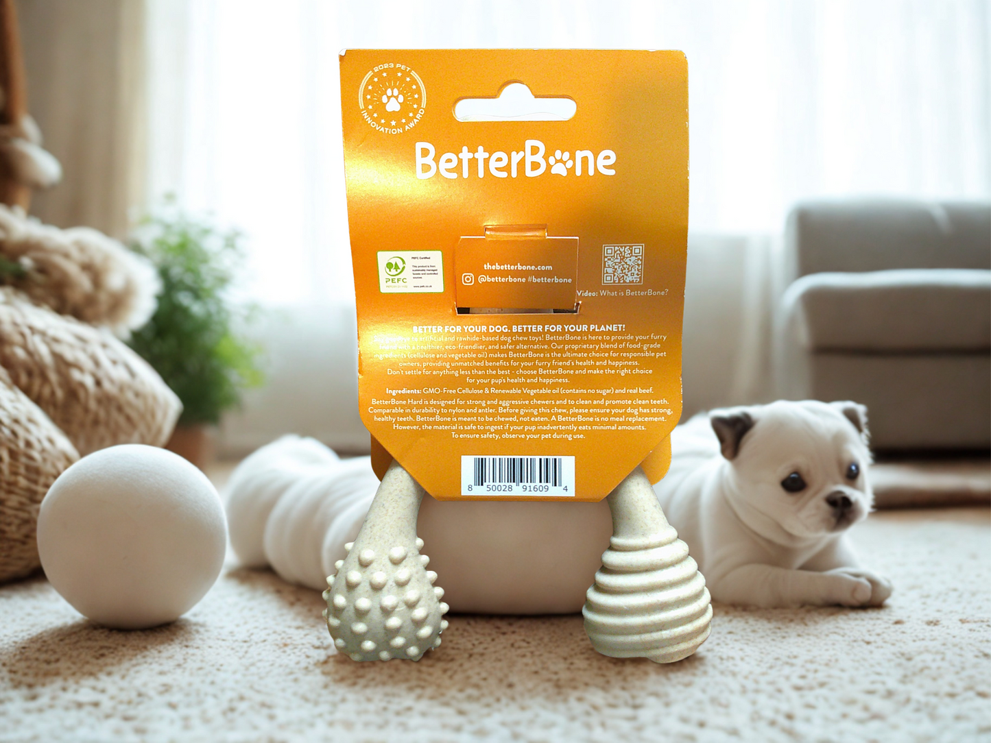 BetterBone Beef Flavored No Nylon Chew Bone