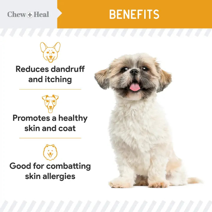 Norwegian Salmon Oil Skin & Coat Supplement For Dogs & Cats