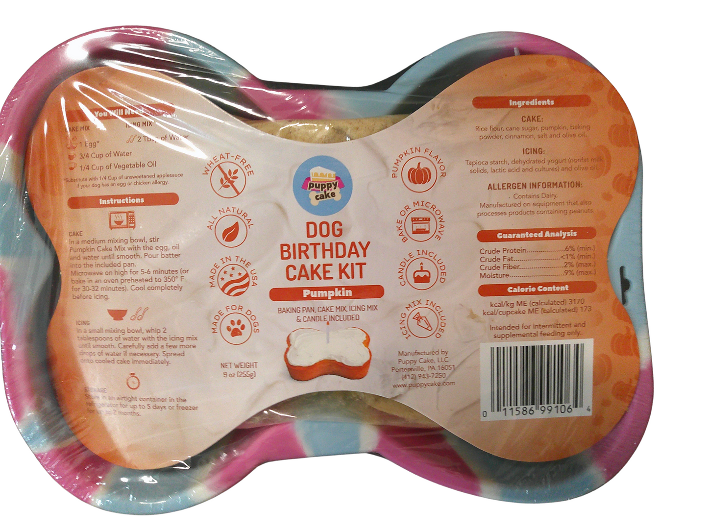 Puppy Cake Dog Birthday Cake Kit
