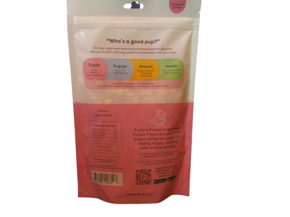 Pupford Freeze-Dried Sweet Potato Dog Training Treats 4oz