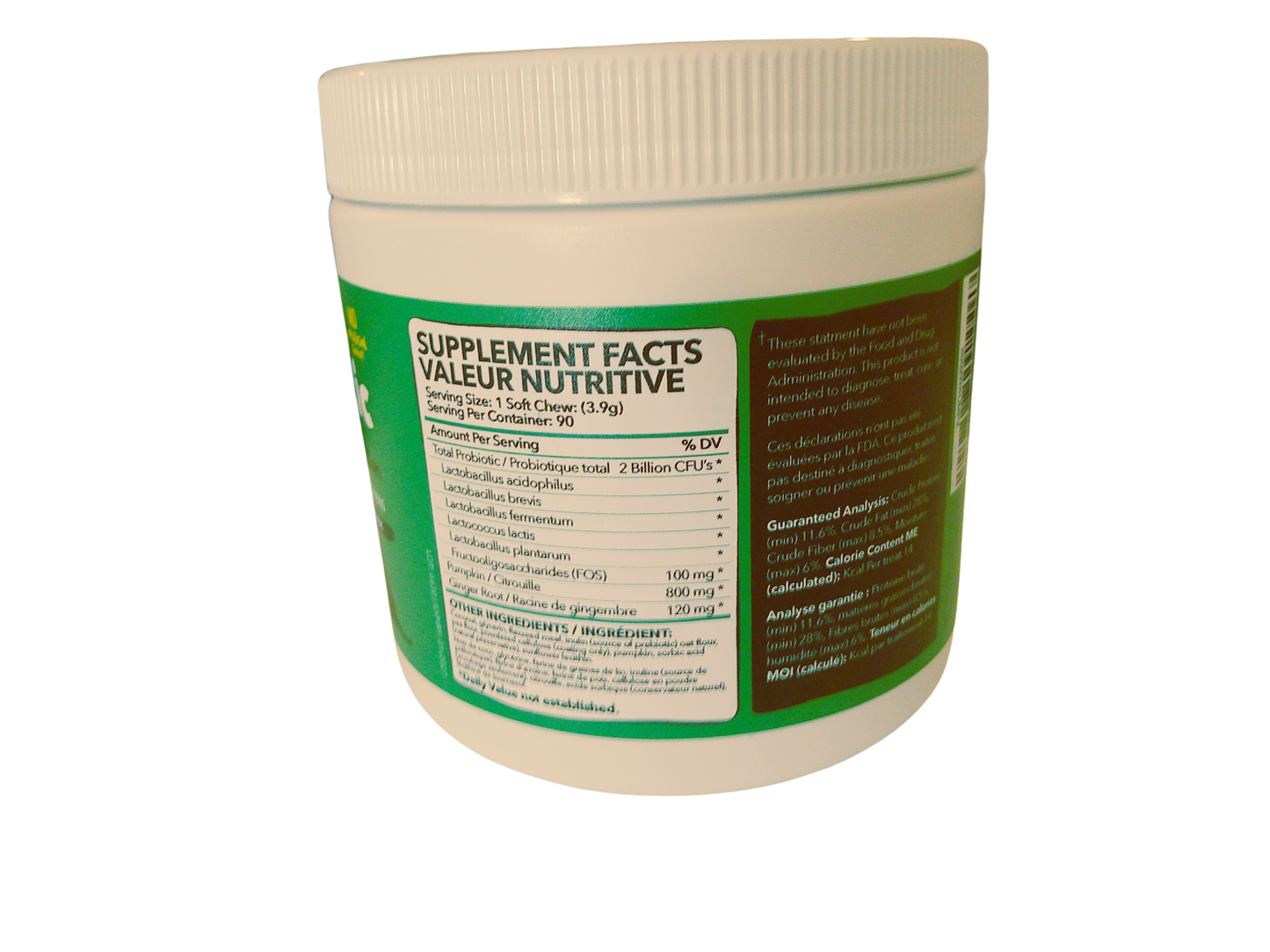 Probiotic 4 Billion Soft Chew Treats For Dogs-Pet Supplement