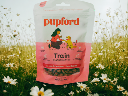 Pupford Freeze-Dried Beef Liver Training Treats For Dogs 2oz